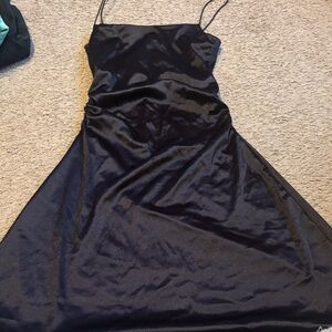 H&M Black Strapless Dress